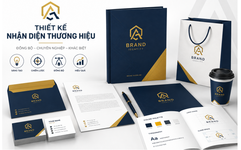 THIẾT KẾ NHẬN DIỆN THƯƠNG HIỆU THIẾT KẾ NHẬN DIỆN THƯƠNG HIỆU